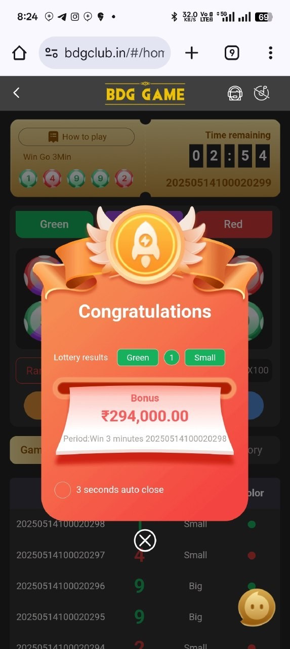 Earning proof 1