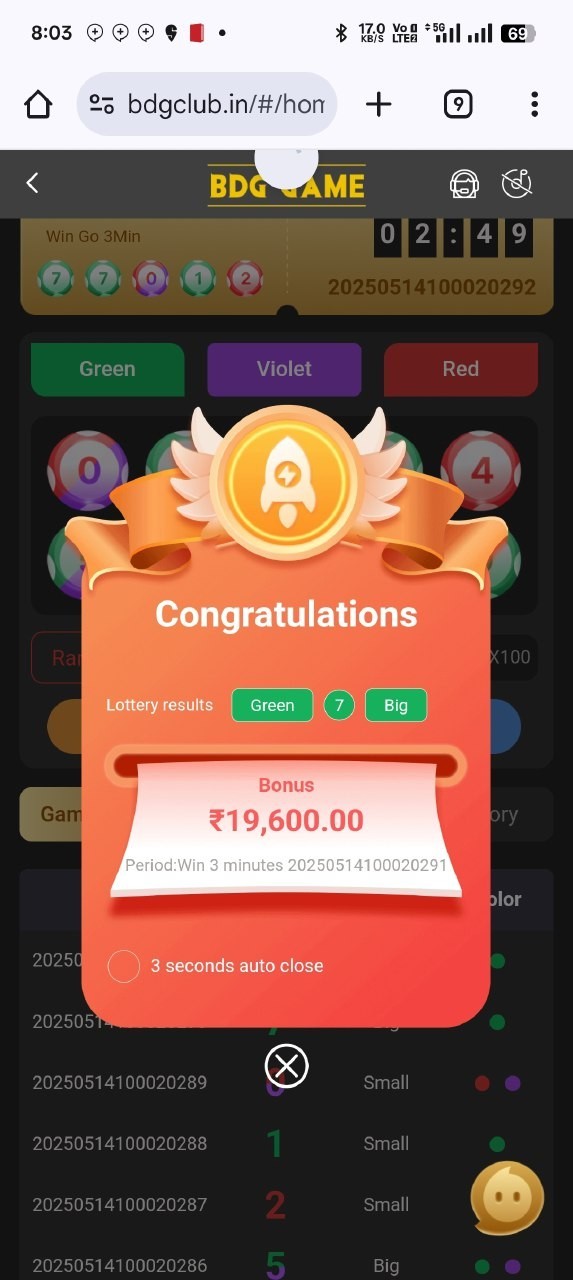 Earning proof 3